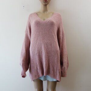 American Eagles Pink Textured Oversized Sweater Dress/ Tunic (M) NWOT!